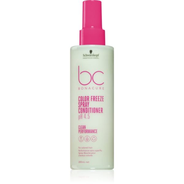 Schwarzkopf Professional BC Bonacure Color Freeze balsam (nu necesita clatire) pentru păr vopsit 200 ml-Țena