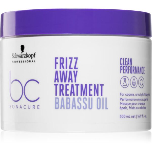 Schwarzkopf Professional BC Bonacure Frizz Away Treatment masca pentru par indisciplinat 500 ml-Țena