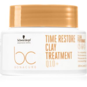 Schwarzkopf Professional BC Bonacure Time Restore mască cu argilă pentru par matur 200 ml-Țena