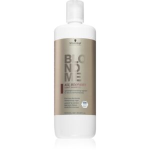 Schwarzkopf Professional Blondme All Blondes Light sampon hranitor pentru par fin si normal 1000 ml-ro