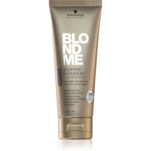 Schwarzkopf Professional Blondme Blonde Wonders balsam regenerator pentru parul blond cu suvite 75 ml-ro