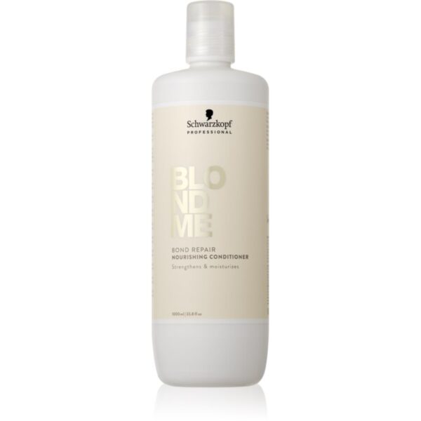Schwarzkopf Professional Blondme Bond Repair Nourishing Conditioner balsam hranitor pentru par blond 1000 ml-ro