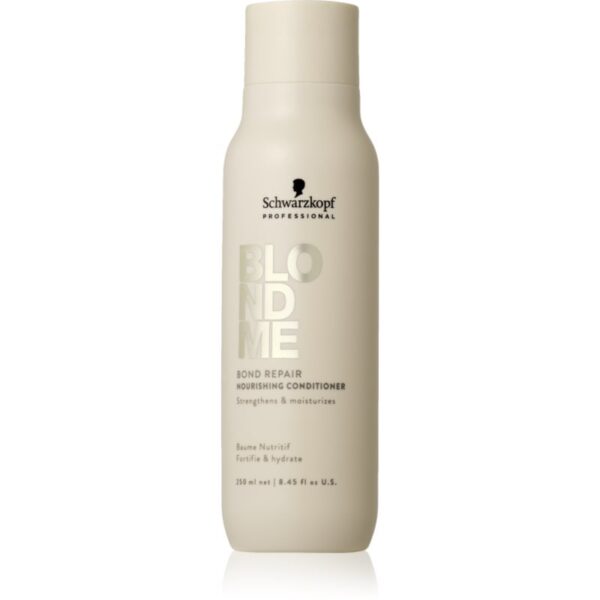 Schwarzkopf Professional Blondme Bond Repair Nourishing Conditioner balsam hranitor pentru par blond 250 ml-Țena
