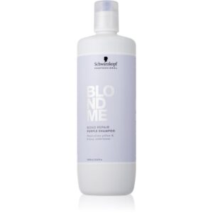 Schwarzkopf Professional Blondme Bond Repair Purple Shampoo sampon violet pentru par blond 1000 ml-Țena