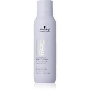 Schwarzkopf Professional Blondme Bond Repair Purple Shampoo sampon violet pentru par blond 300 ml-Țena