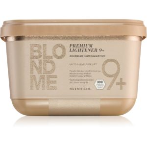 Schwarzkopf Professional Blondme Premium Lightener 9+ Premium trasnet 9+ pudră fără praf 450 g-Țena