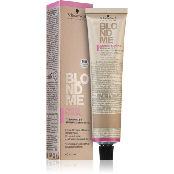 Schwarzkopf Professional Blondme Toning vopsea de par tonifianta Clear 60 ml-ro