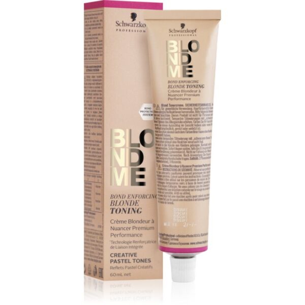 Schwarzkopf Professional Blondme Toning vopsea de par tonifianta Deep Chestnut 60 ml-ro
