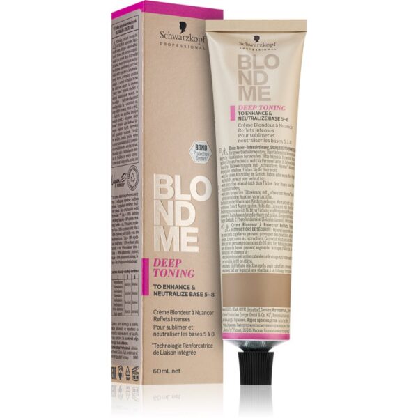 Schwarzkopf Professional Blondme Toning vopsea de par tonifianta Peach Sorbet 60 ml-ro