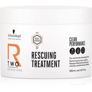 Schwarzkopf Professional Bonacure R-TWO Rescuing Treatment Masca de par pentru par foarte deteriorat 500 ml-Țena