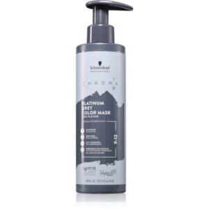Schwarzkopf Professional Chroma ID Color Mask mască intens colorantă pentru păr culoare 9-12 Platinum Grey 300 ml-Țena