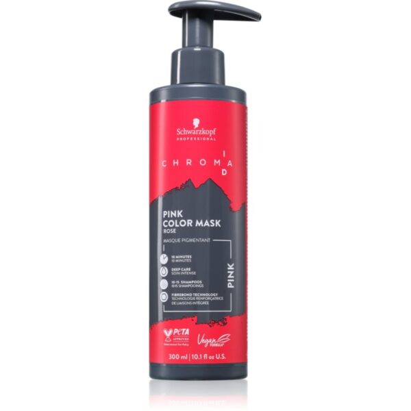 Schwarzkopf Professional Chroma ID Color Mask mască intens colorantă pentru păr culoare Pink 300 ml-Țena