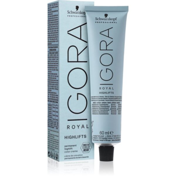 Schwarzkopf Professional IGORA Royal Highlifts Culoare permanenta pentru par culoare 12-1 Special Blonde Cendré 60 ml-ro