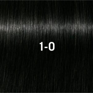 Schwarzkopf Professional IGORA Vibrance vopsea de păr demipermanentă culoare 1-0 Black Natural 60 ml-Țena