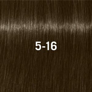 Schwarzkopf Professional IGORA Vibrance vopsea de păr demipermanentă culoare 5-16 Light Brown Cendré Chocolate 60 ml-Țena