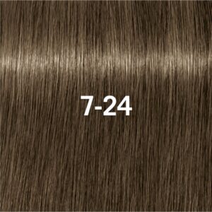Schwarzkopf Professional IGORA Vibrance vopsea de păr demipermanentă culoare 7-24 Medium Blonde Ash Beige 60 ml-ro