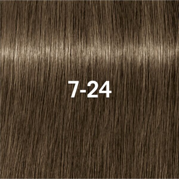 Schwarzkopf Professional IGORA Vibrance vopsea de păr demipermanentă culoare 7-24 Medium Blonde Ash Beige 60 ml-ro