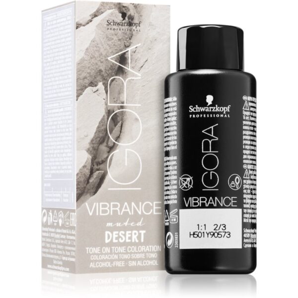 Schwarzkopf Professional IGORA Vibrance vopsea de păr demipermanentă culoare 9-24 Extra Light Blonde Ash Beige 60 ml-ro