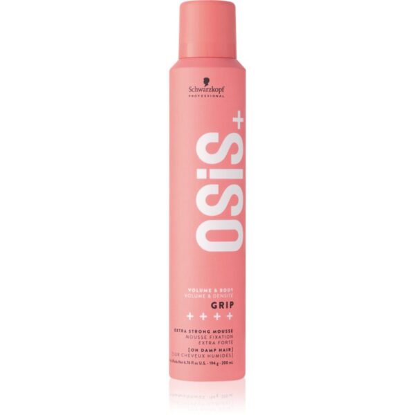 Schwarzkopf Professional Osis+ Grip spumă de păr fixare ultra-puternica 200 ml-ro