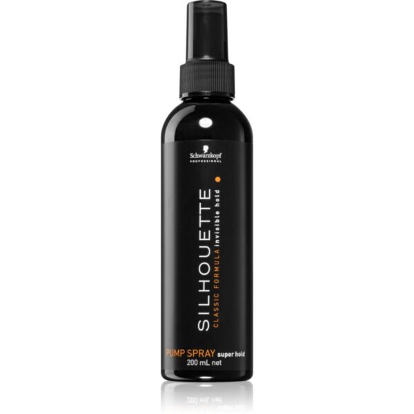 Schwarzkopf Professional Silhouette Pump Spray fixativ cu fixare puternică reincarcabil 200 ml-Țena