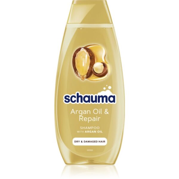 Schwarzkopf Schauma Argan Oil & Repair șampon regenerator pentru păr uscat și deteriorat 400 ml-ro