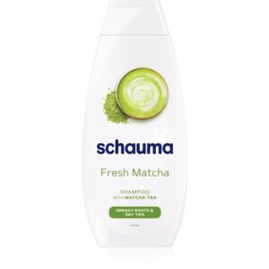 Schwarzkopf Schauma Fresh Matcha șampon detoxifiant pentru curățare pentru scalp gras și vârfuri uscate 400 ml-ro