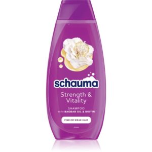Schwarzkopf Schauma Strength & Vitality sampon fortifiant pentru par fin 400 ml-ro