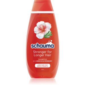 Schwarzkopf Schauma Stronger For Longer Hair sampon fortifiant pentru păr lung Hibiscus & Rosemary 400 ml-ro