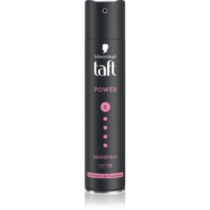 Schwarzkopf Taft Power Cashmere fixativ pentru păr cu fixare foarte puternică pentru păr uscat și deteriorat Cashmere 250 ml-Țena