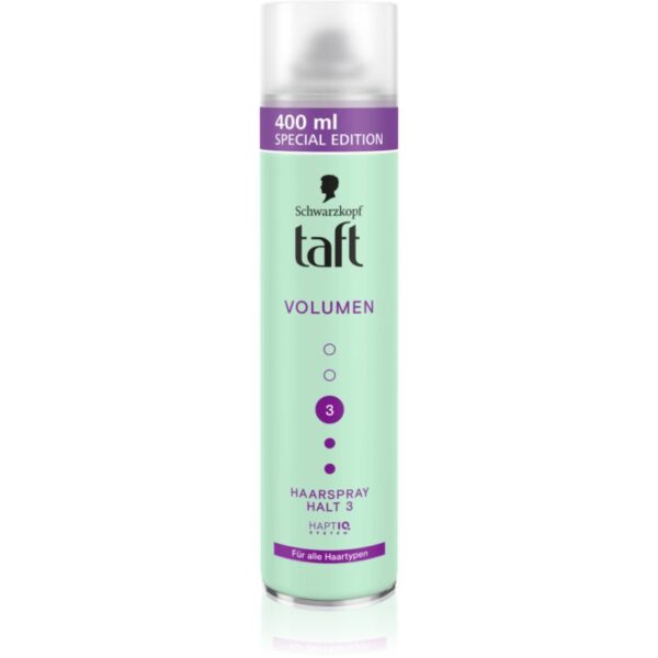 Schwarzkopf Taft Volume fixativ păr pentru fixare medie pentru par fin 400 ml-ro