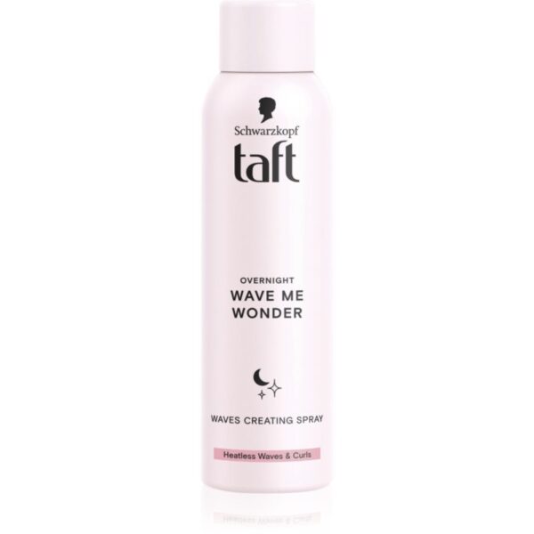 Schwarzkopf Taft Wonders spray pentru definirea onduleurilor pentru noapte Overnight Waves 150 ml-ro