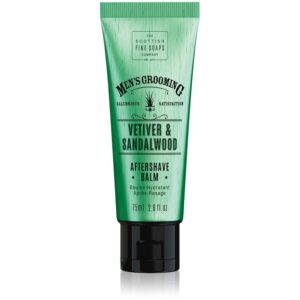 Scottish Fine Soaps Men’s Grooming Vetiver & Sandalwood balsam după bărbierit 75 ml-ro