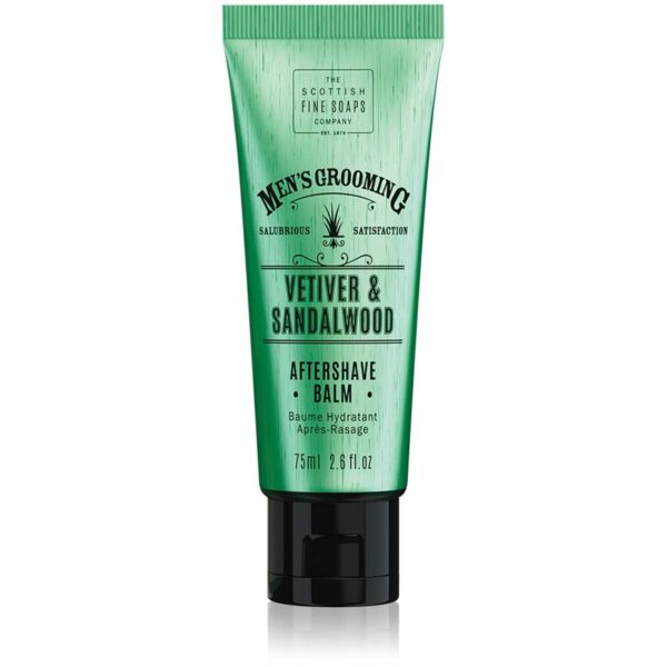 Scottish Fine Soaps Men’s Grooming Vetiver & Sandalwood balsam după bărbierit 75 ml-ro