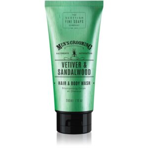 Scottish Fine Soaps Men’s Grooming Vetiver & Sandalwood gel de duș pentru corp și păr pentru barbati 200 ml-ro
