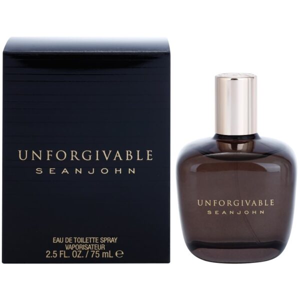 Sean John Unforgivable Men Eau de Toilette pentru bărbați 75 ml-Țena
