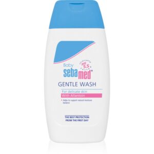 Sebamed Baby Wash Lotiune pentru spalare cu efect catifelant pentru corp si par 200 ml-Țena