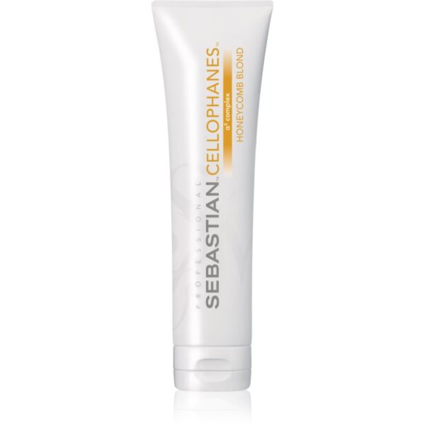 Sebastian Professional Cellophanes mască pentru redarea luciului părului vopsit Honeycomb Blond 300 ml-ro