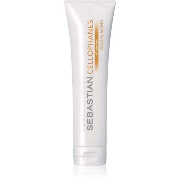 Sebastian Professional Cellophanes mască pentru redarea luciului părului vopsit Vanilla Blond 300 ml-Țena