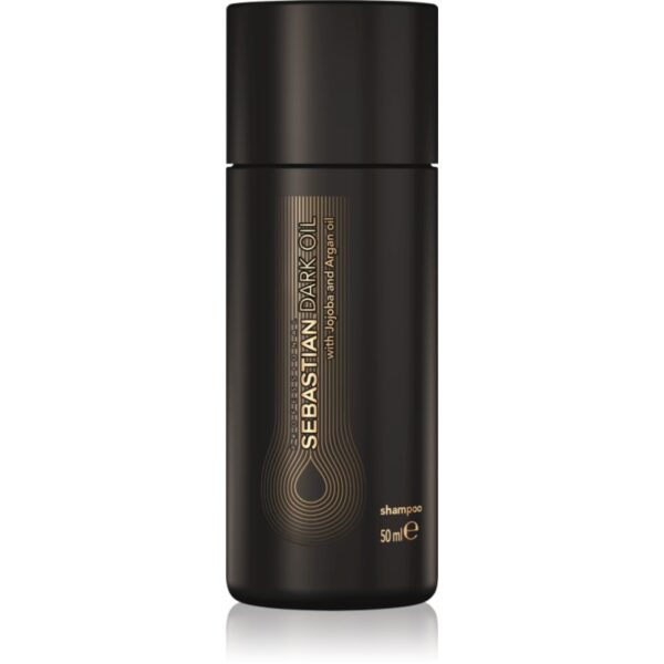 Sebastian Professional Dark Oil sampon hidratant pentru un par stralucitor si catifelat 50 ml-Țena