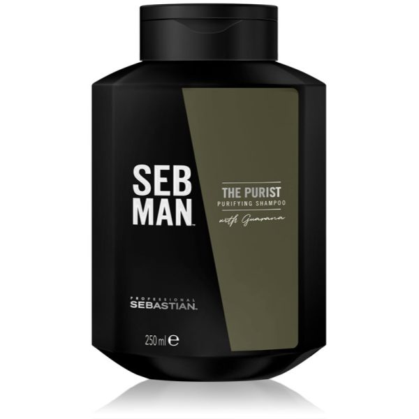 Sebastian Professional SEB MAN The Purist sampon cu efect calmant anti matreata 250 ml-Țena