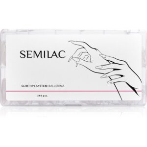 Semilac Accessories Slim Tips folii autocolante pentru unghii cu efect de durată 240 buc-ro