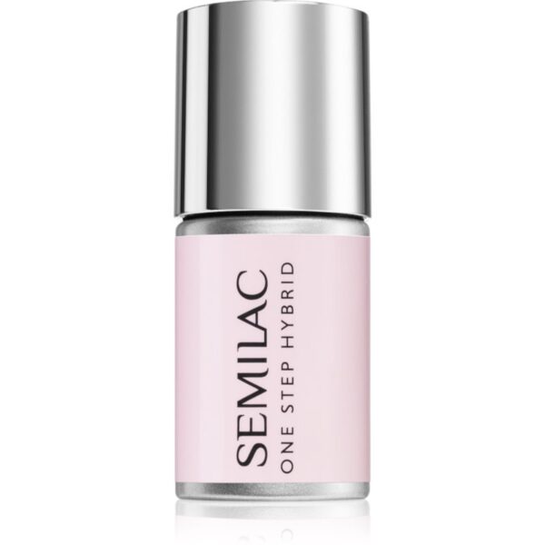 Semilac One Step Hybrid 3in1 lac de unghii sub forma de gel culoare S255 Écru 5 ml-ro