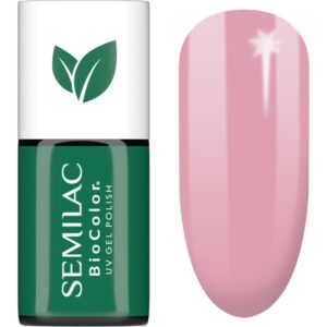 Semilac UV Hybrid BioColor unghii cu gel folosind UV / lampă cu LED culoare 713 Pink Wildflowers 7 ml-Țena
