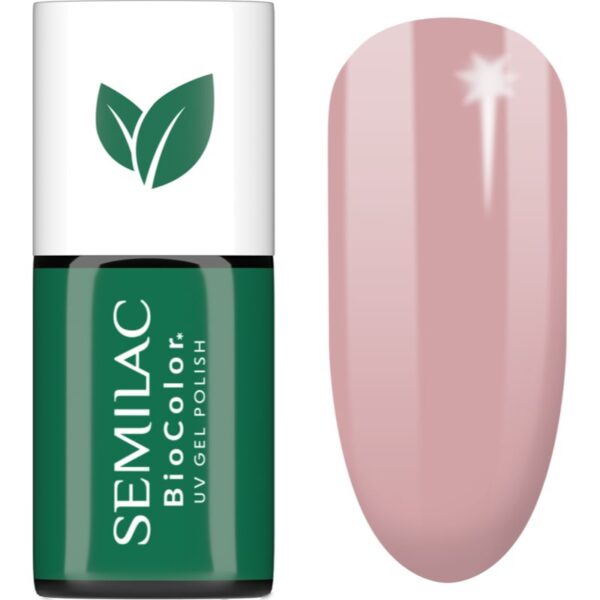 Semilac UV Hybrid BioColor unghii cu gel folosind UV / lampă cu LED culoare 714 Rosy Seashell 7 ml-Țena