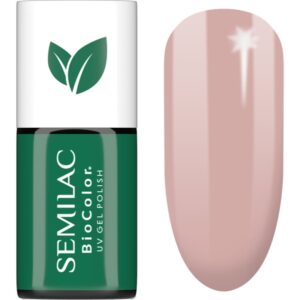 Semilac UV Hybrid BioColor unghii cu gel folosind UV / lampă cu LED culoare 715 Yoga On Sand 7 ml-Țena