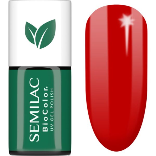 Semilac UV Hybrid BioColor unghii cu gel folosind UV / lampă cu LED culoare 719 Red Cranberries 7 ml-Țena