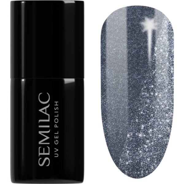 Semilac UV Hybrid Day and Night unghii cu gel folosind UV / lampă cu LED culoare 398 Classy & Sassy 7 ml-Țena