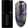 Semilac UV Hybrid Galaxy Flash unghii cu gel folosind UV / lampă cu LED culoare 825 Cyber Violet 7 ml-Țena