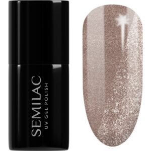 Semilac UV Hybrid New YEAAH unghii cu gel folosind UV / lampă cu LED culoare 408 Less Sugar 7 ml-Țena