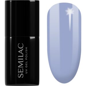Semilac UV Hybrid Pastelowe Neony unghii cu gel folosind UV / lampă cu LED culoare 603 Summer Sky 7 ml-ro